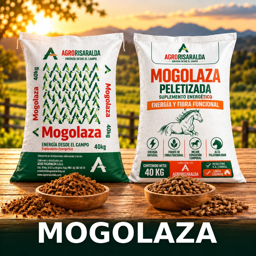 Mogolaza and pelleted Mogolaza